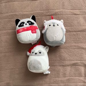 Set of Mini Holiday Squishmallows - 5”